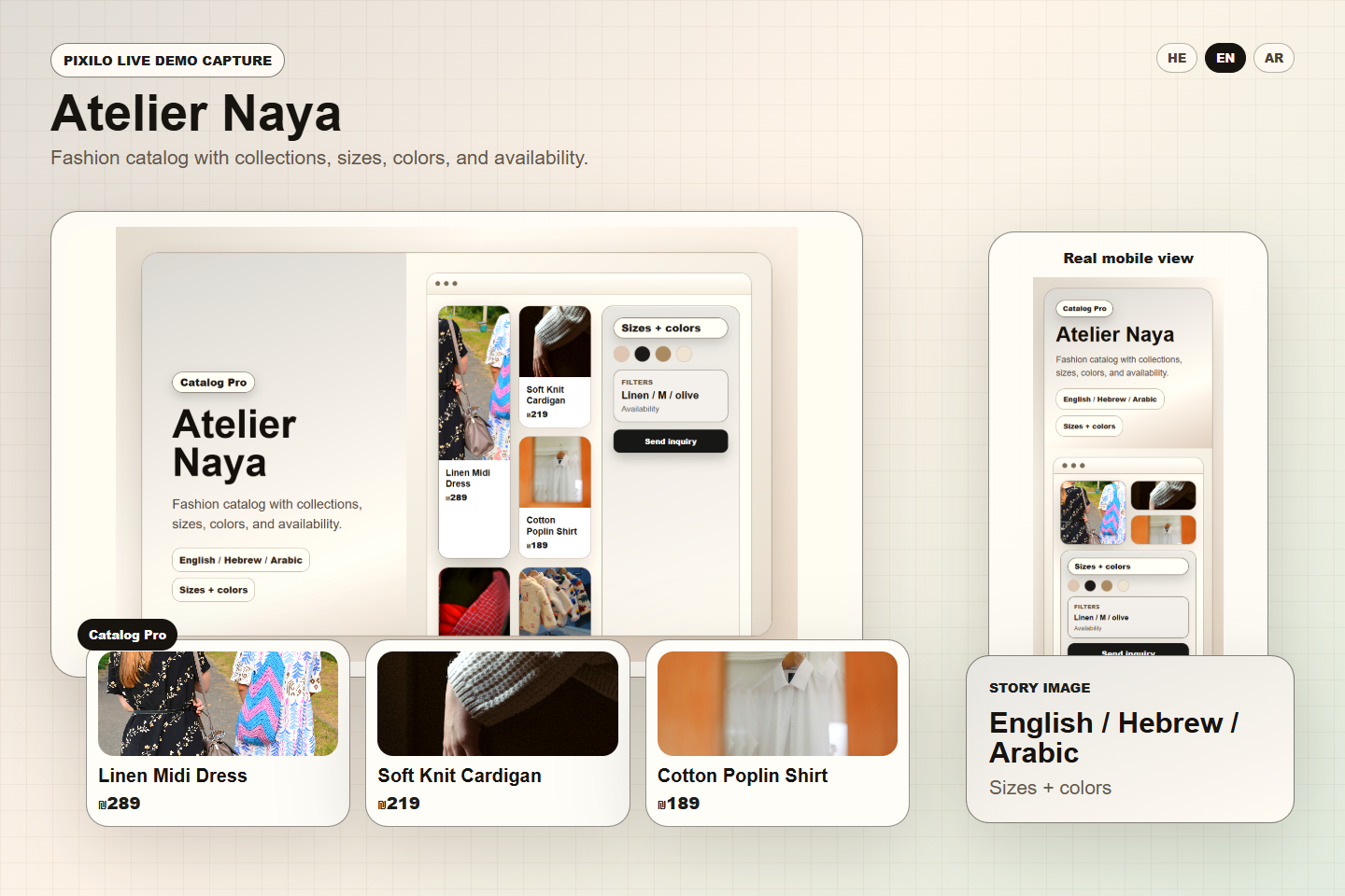 Atelier Naya - Open business