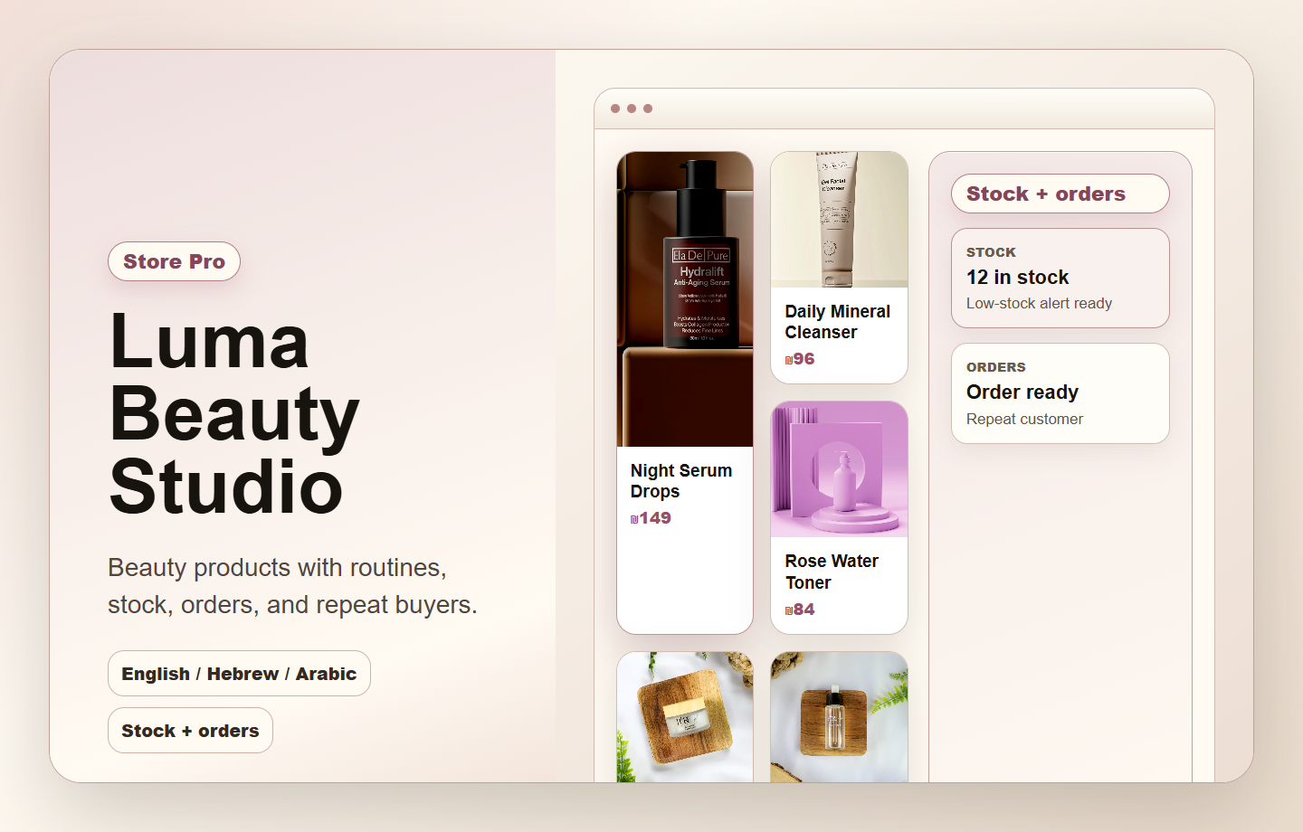 Luma Beauty Studio - Open business